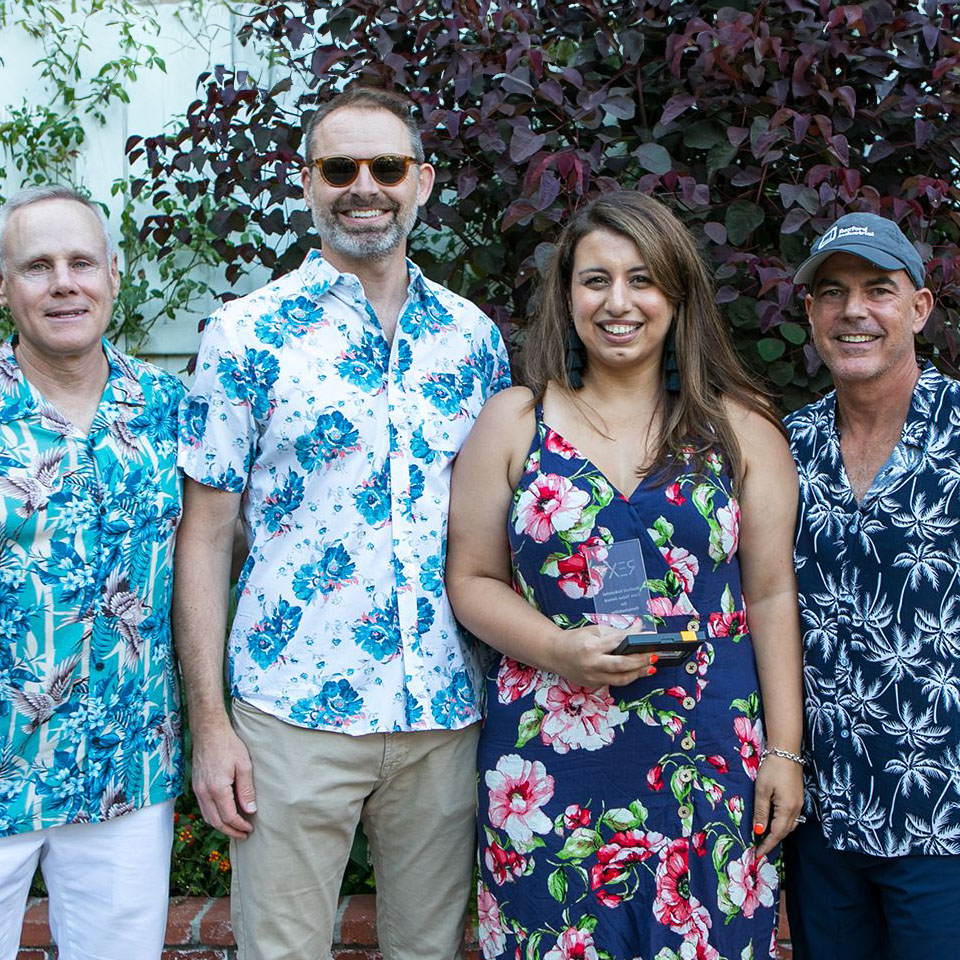 Photo of a group of Rexford employees who have received an award