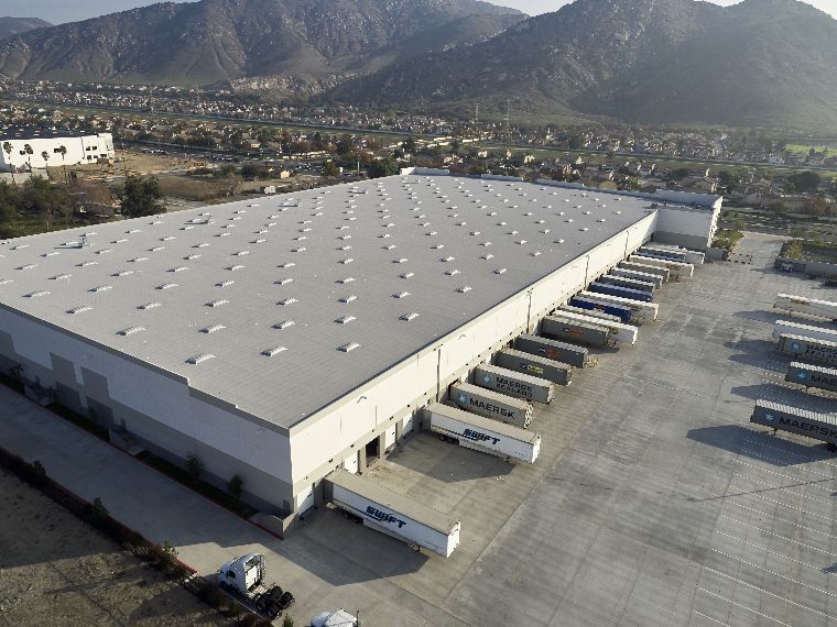 Arial photo of a Jurupa Fontana property