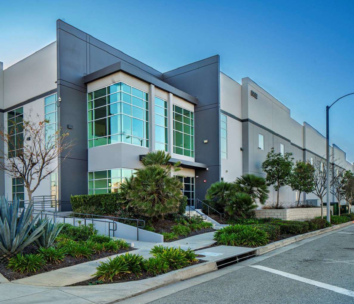 Industrial office exterior