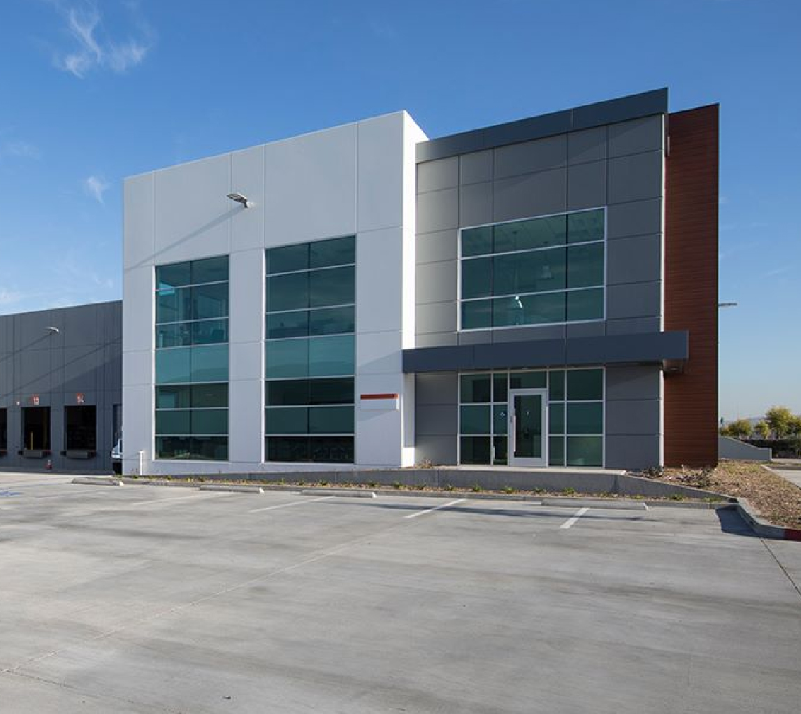 Industrial office exterior