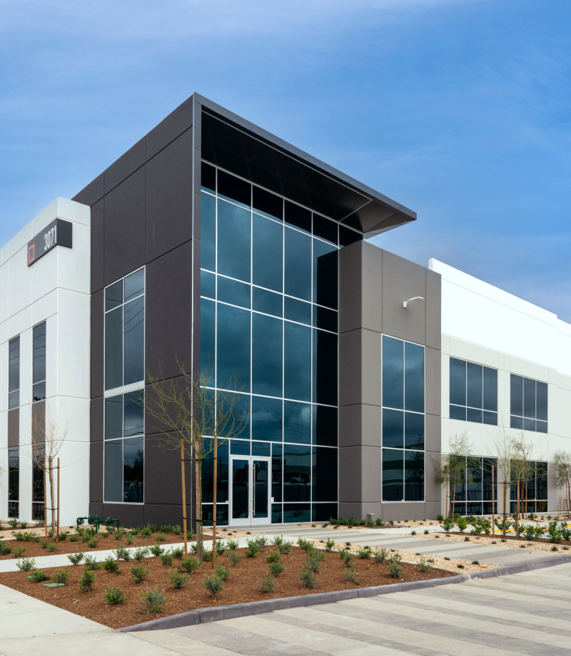 Outdoor office at an industrial facility